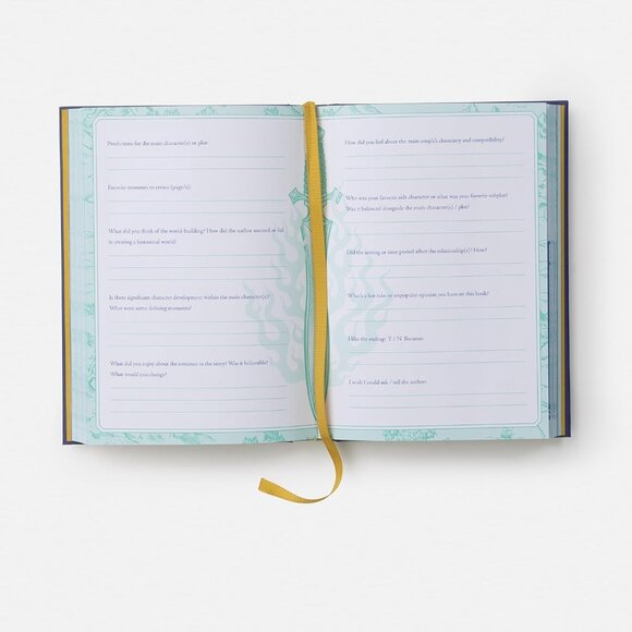 The Journal Of Ink & Ardor Hardcover Romantasy Journal With Ribbon Bookmark NWOT - Picture 3 of 5